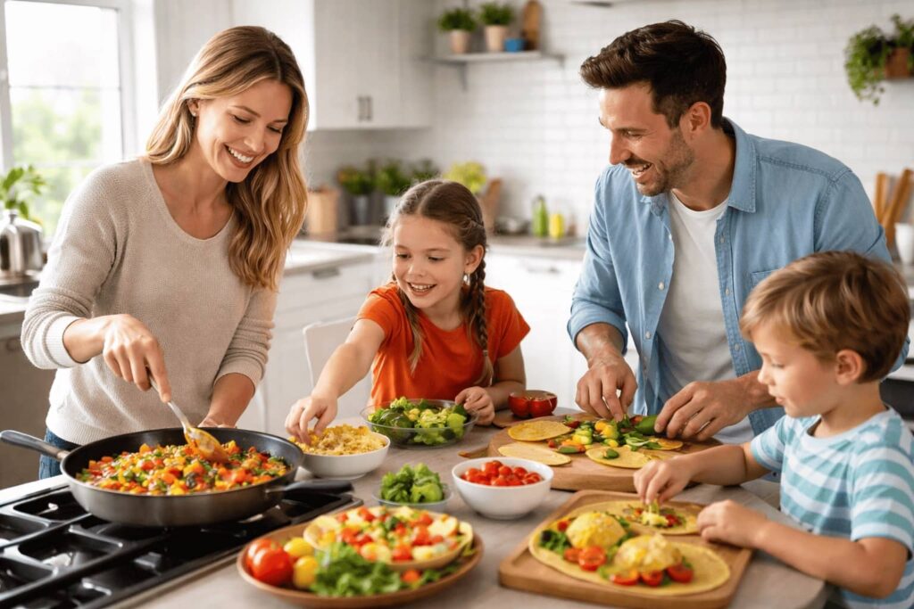 Souper rapide famille : 25 idées simples pour les soirs pressés